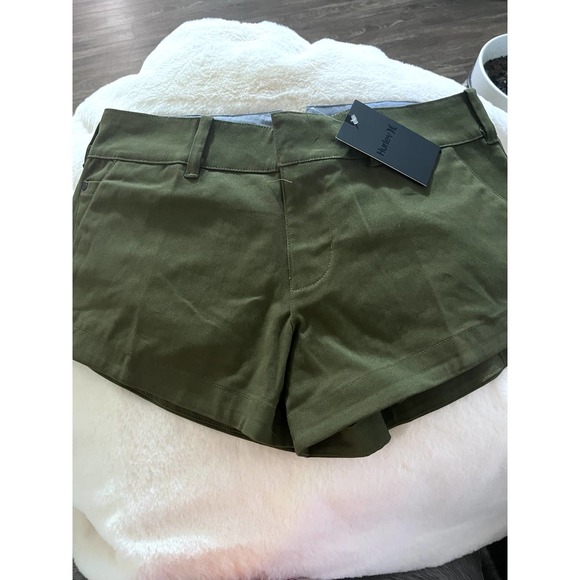 Womens Hurley 25 Lowrider Green Chino 